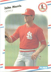 1988 Fleer Baseball Cards      043      John Morris